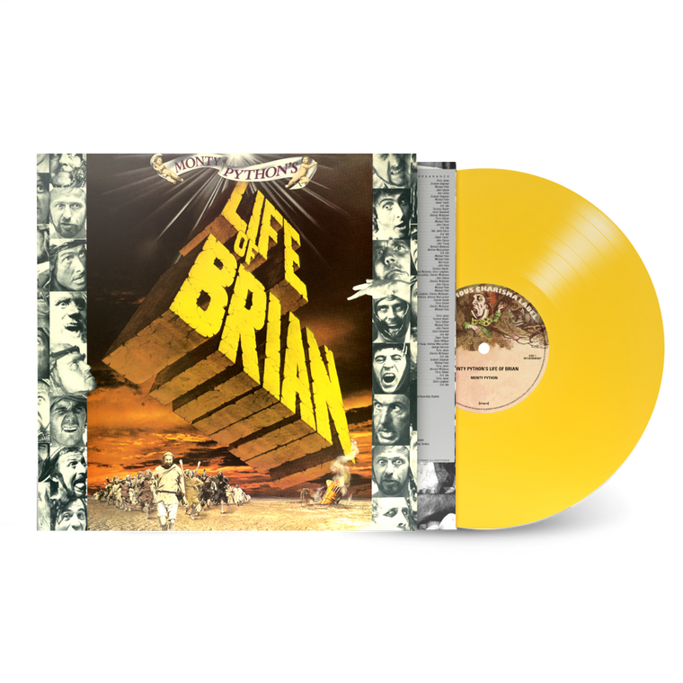 Monty Python / Life of Brian Soundtrack LP Yellow Vinyl