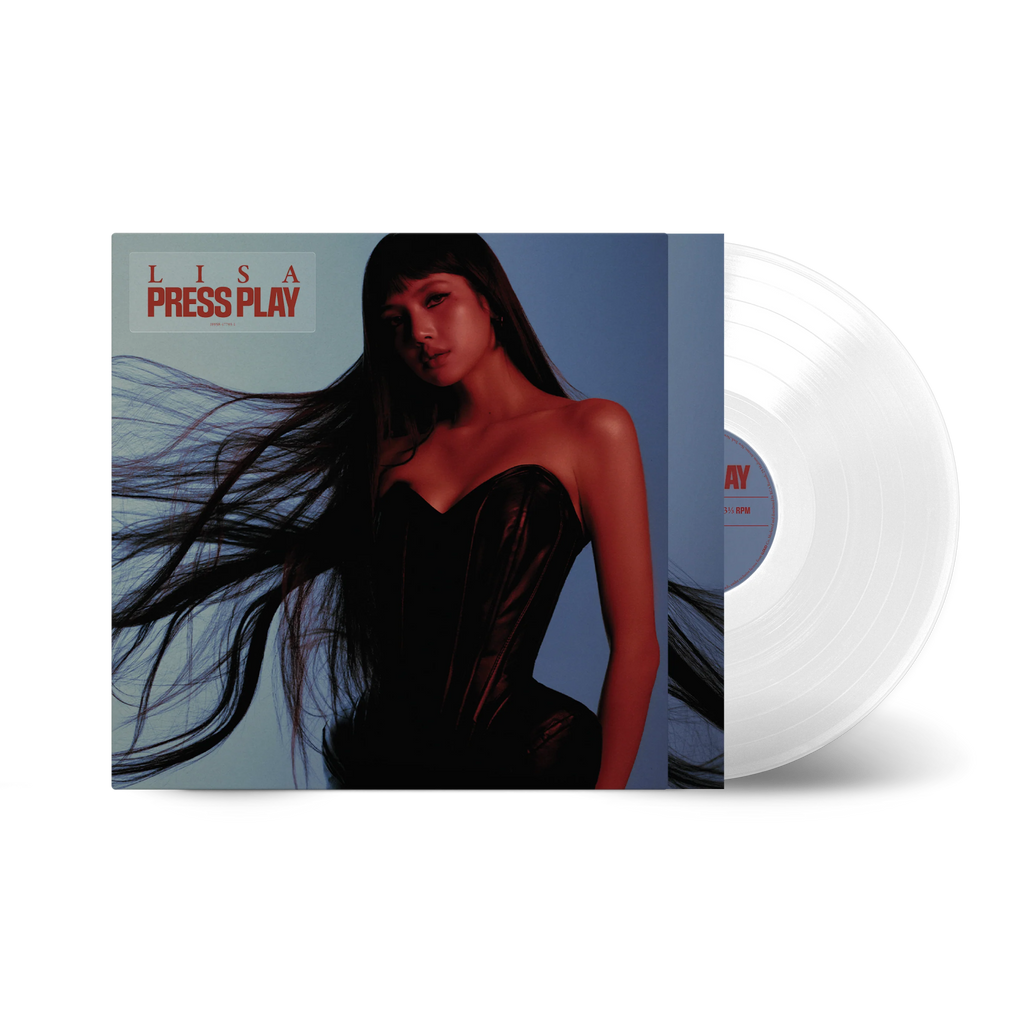 Lisa / Press Play LP Translucent Clear Vinyl