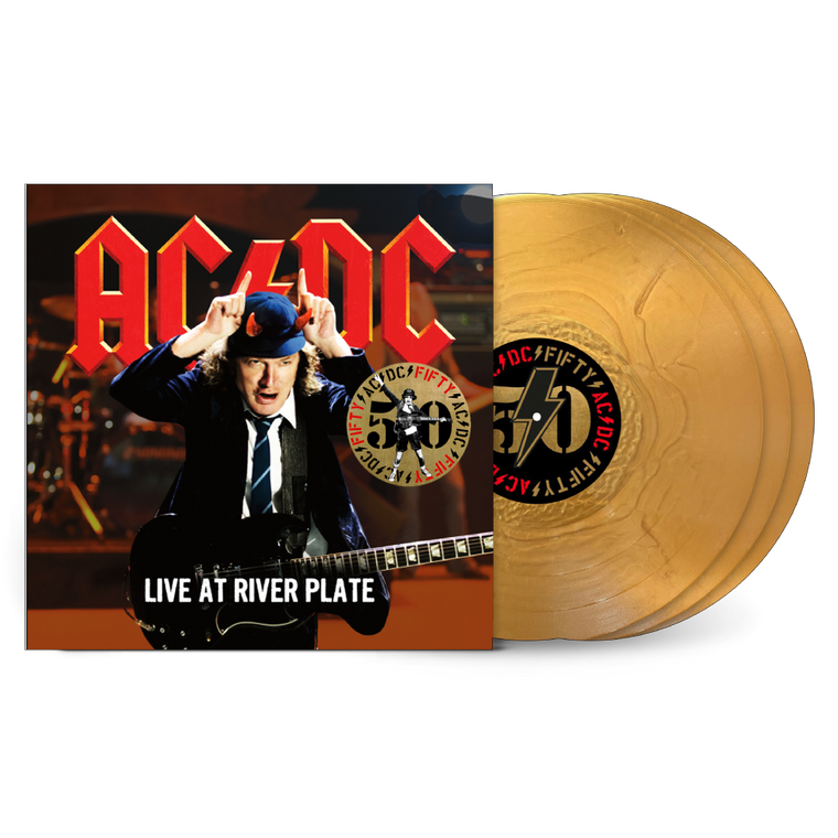 AC/DC / Live At River Plate 3xLP 180g Gold Nugget Vinyl