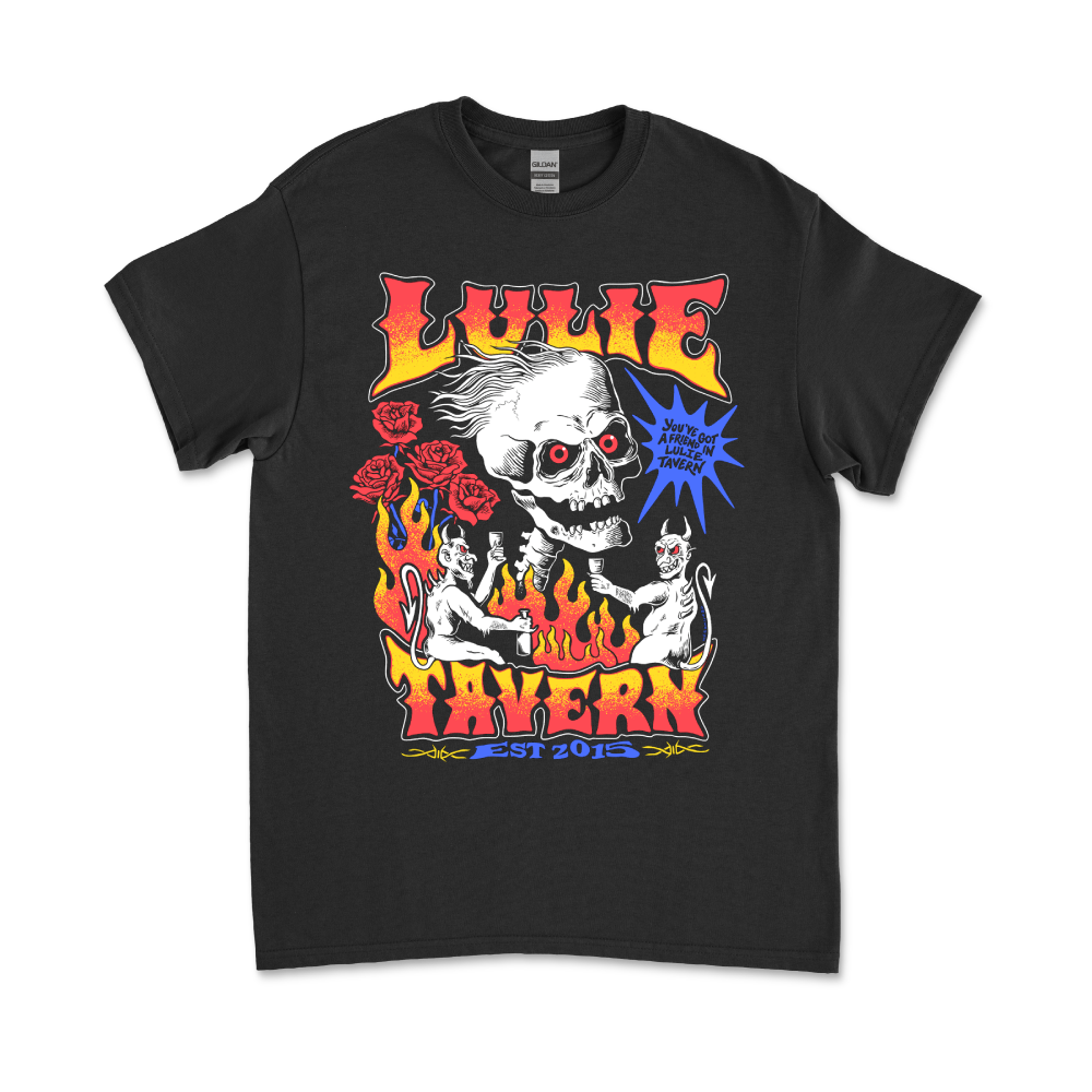 Lulie Tavern / ‘You’ve Got a Friend in Lulie Tavern’ by Amy Jean T-Shirt