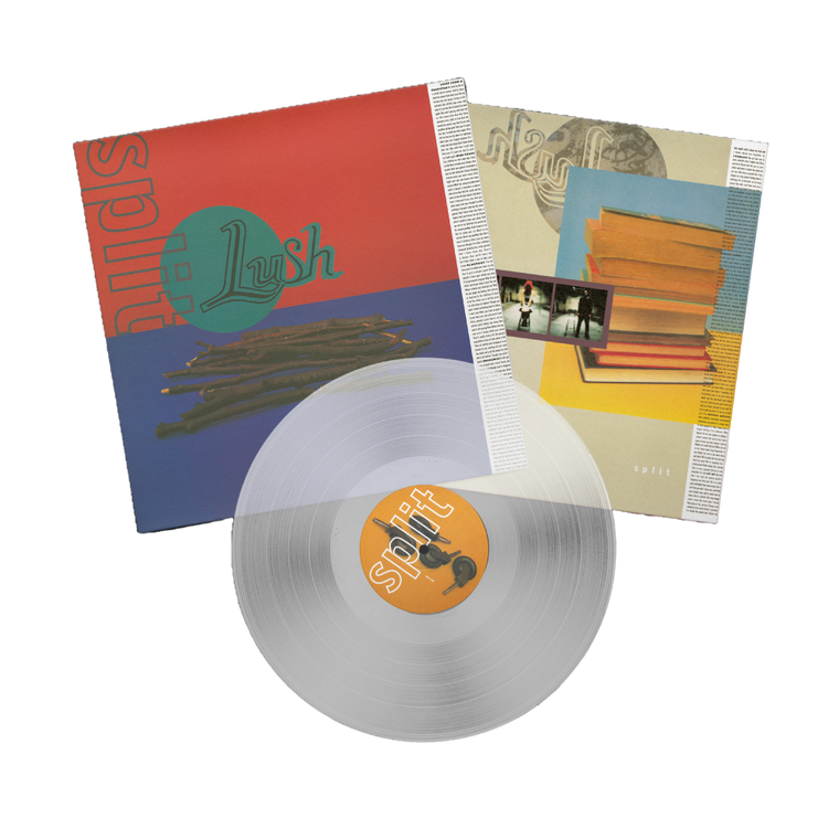 Lush / Split LP Crystal Clear Vinyl
