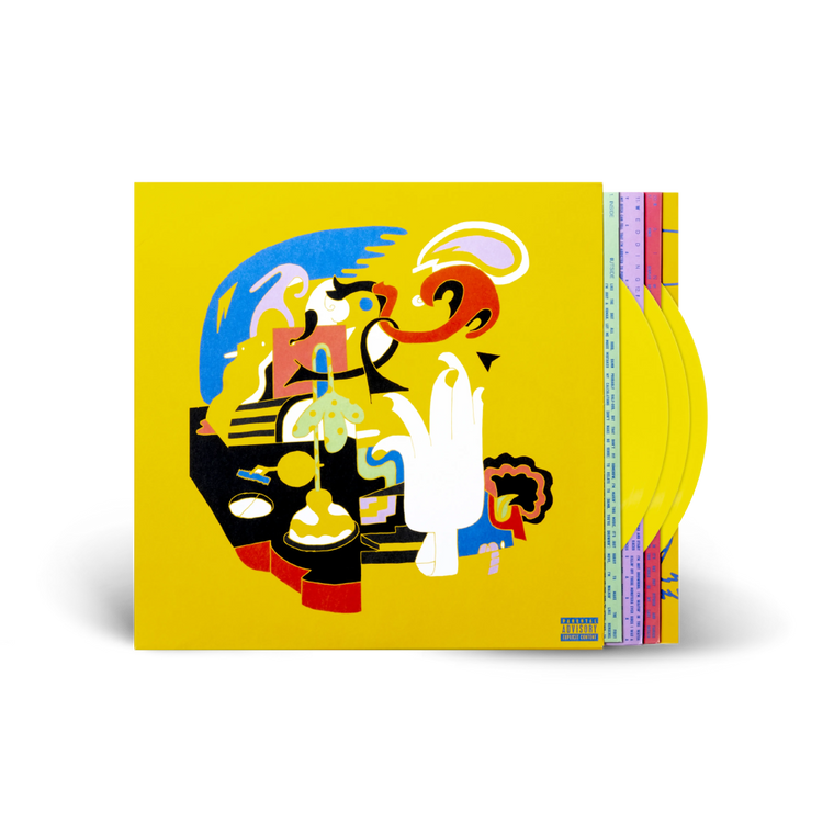 Mac Miller / Faces 3xLP Yellow Vinyl