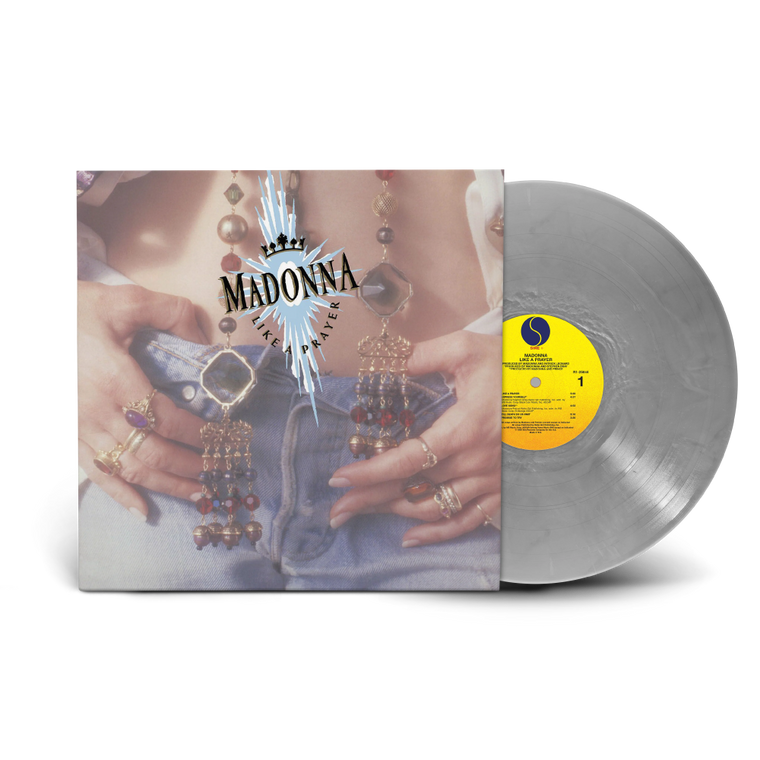 Madonna / Like A Prayer LP Silver Vinyl