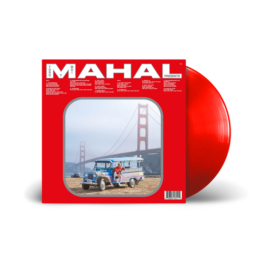 Toro y Moi / MAHAL LP Opaque Red Vinyl