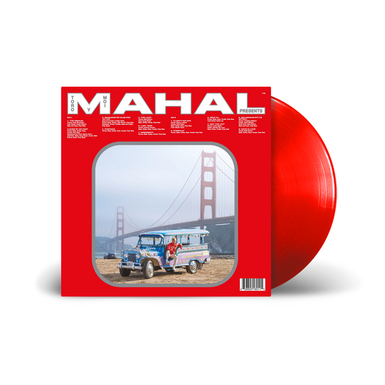 Toro y Moi / MAHAL LP Opaque Red Vinyl