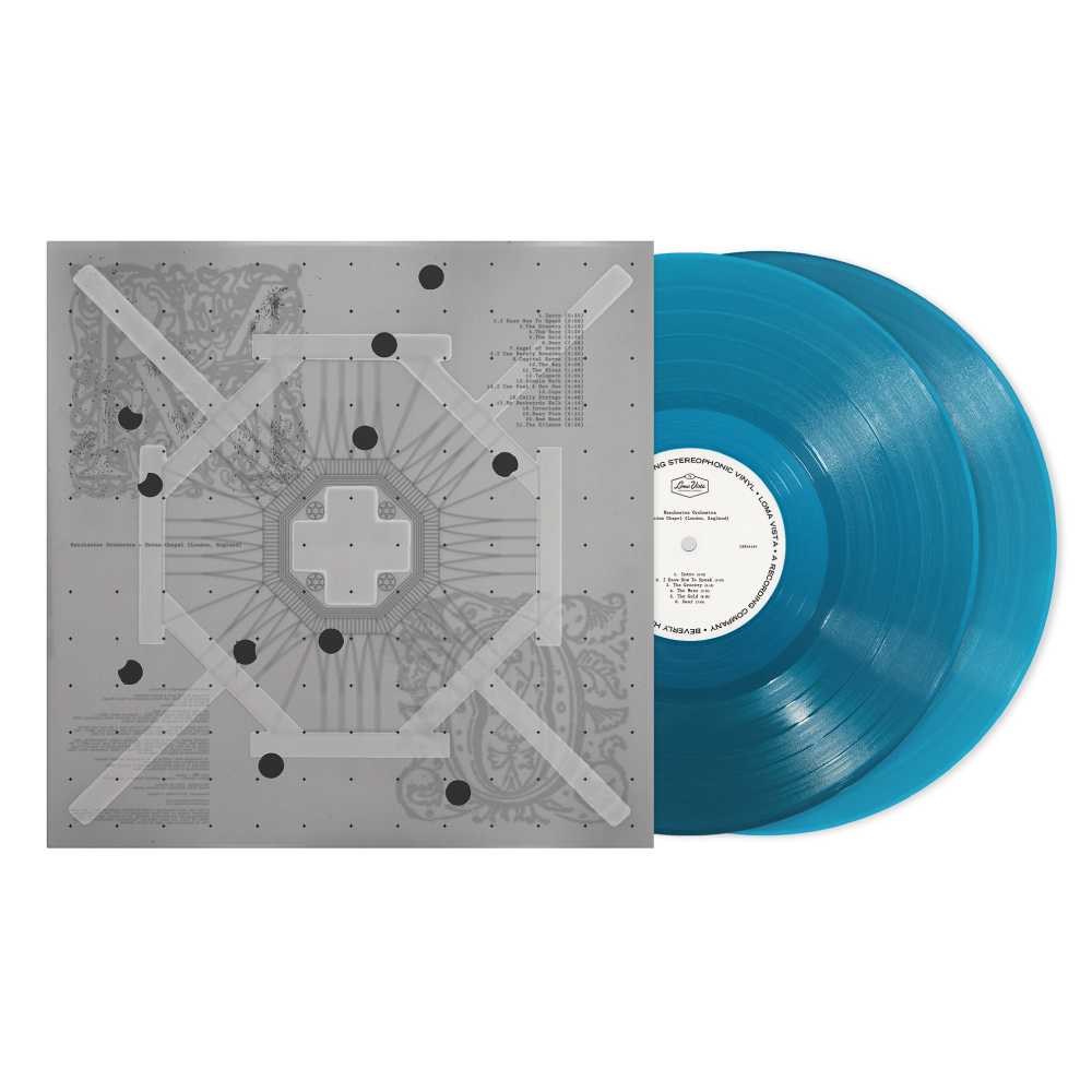 Manchester Orchestra / Union Chapel, London, England LP Opaque Aqua Vinyl ***PRE-ORDER***