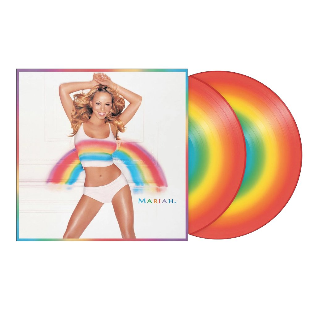 Mariah Carey / Rainbow: 25th Anniversary Edition 2xLP Rainbow Coloured Vinyl