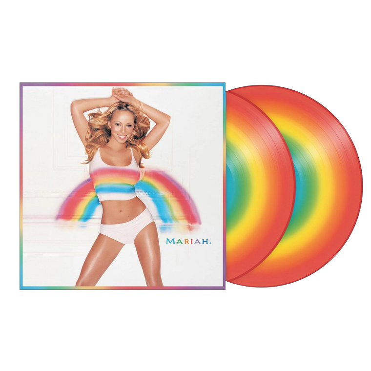 Mariah Carey / Rainbow: 25th Anniversary Edition 2xLP Rainbow Coloured Vinyl