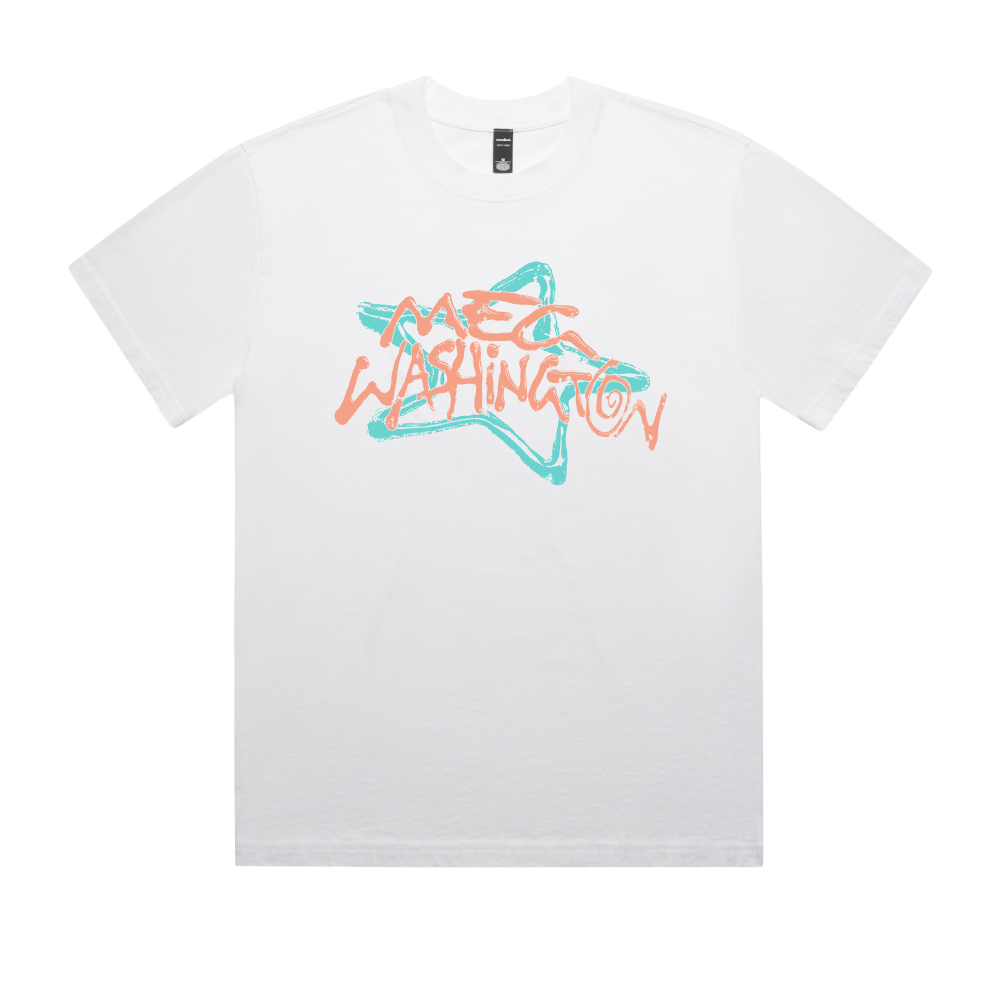 Meg Washington / Star White T-Shirt