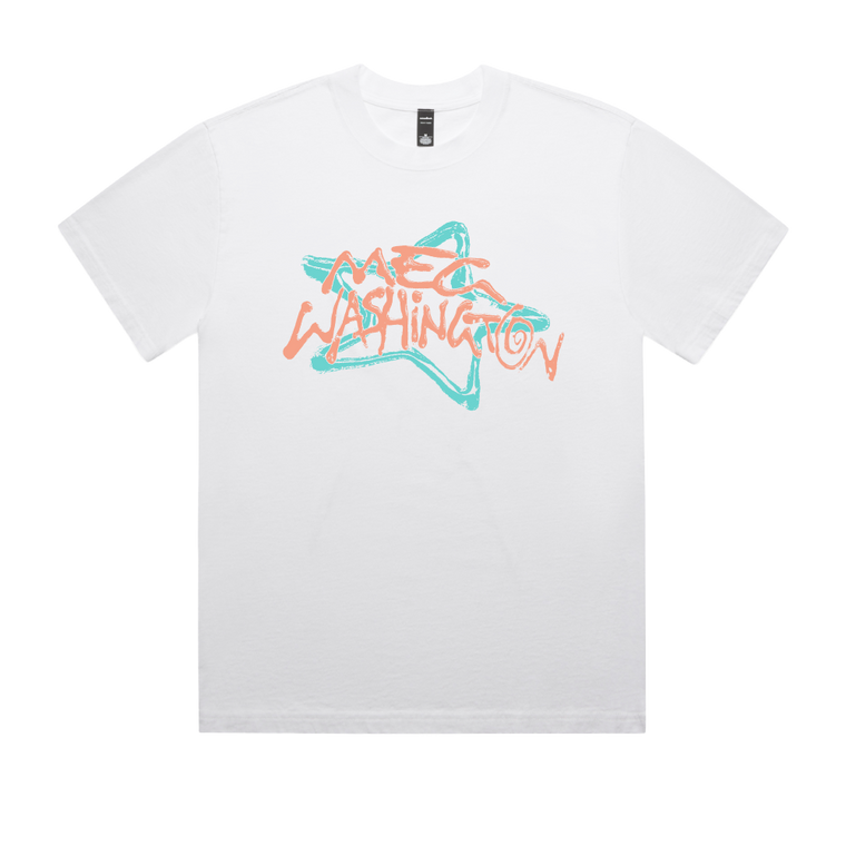 Meg Washington / Star White T-Shirt