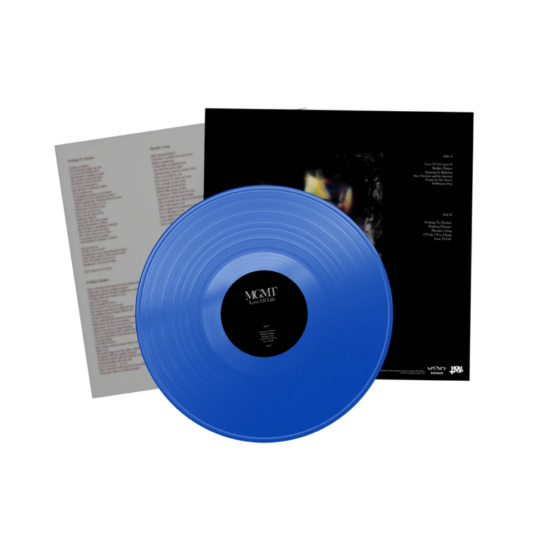 MGMT / Loss Of Life LP Blue Jay Opaque Vinyl