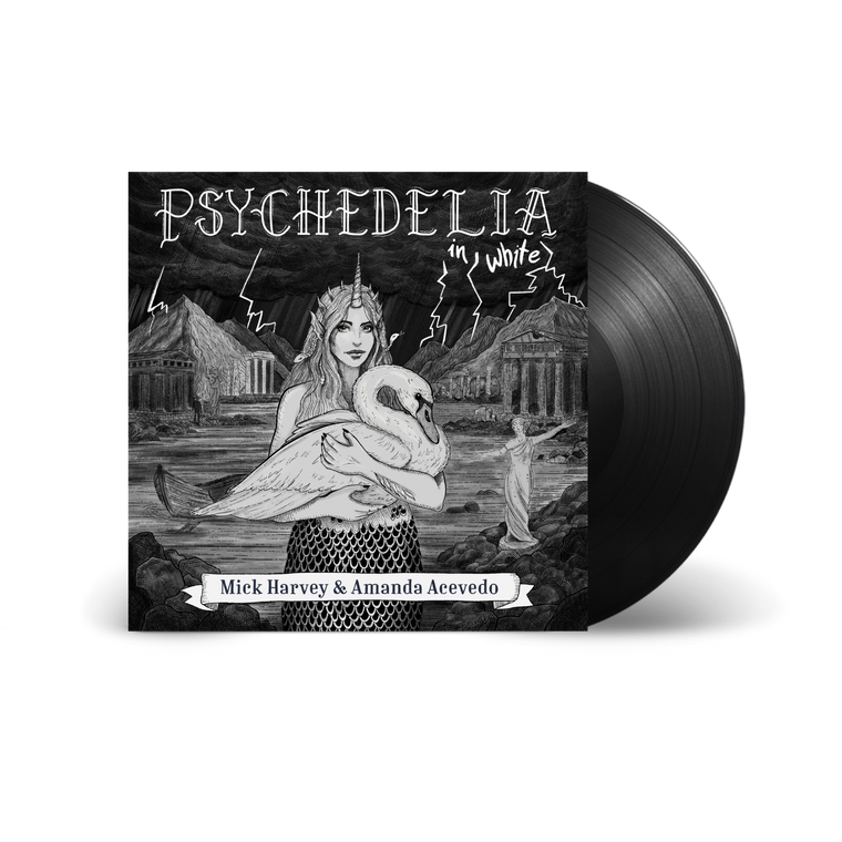 Mick Harvey & Amanda Acevedo / Psychedelia In White LP Vinyl ***PRE-ORDER***