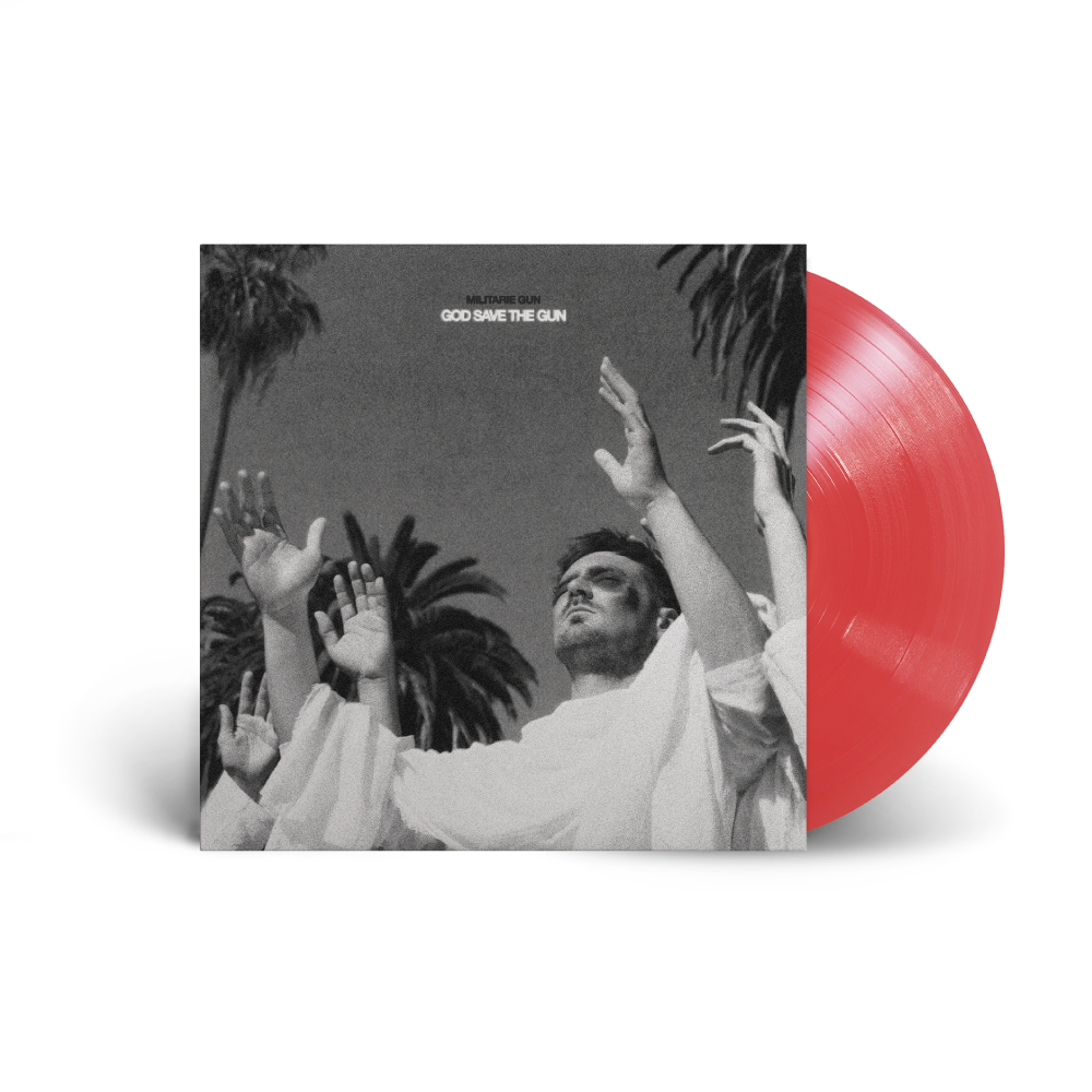 Militarie Gun / God Save The Gun LP Indie Exclusive Translucent Red Vinyl ***PRE-ORDER***