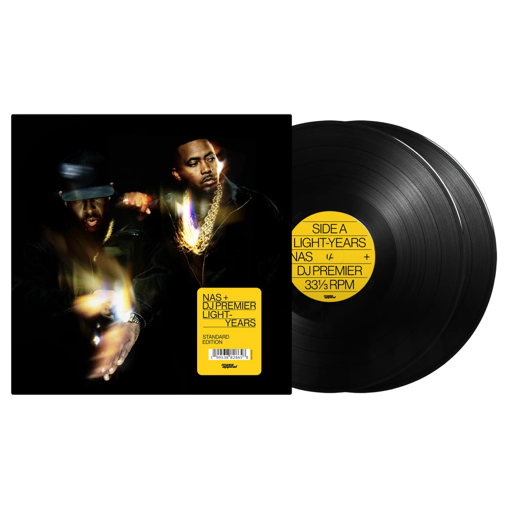 Nas & DJ Premier / Light-Years 2xLP Black Vinyl ***PRE-ORDER***