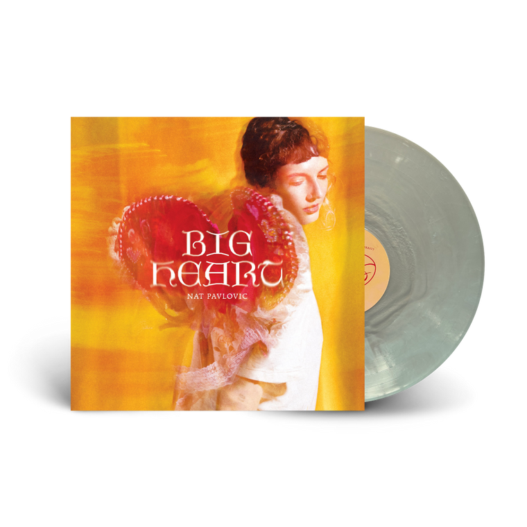 Nat Pavlovic / Big Heart LP Silver Regrind Vinyl