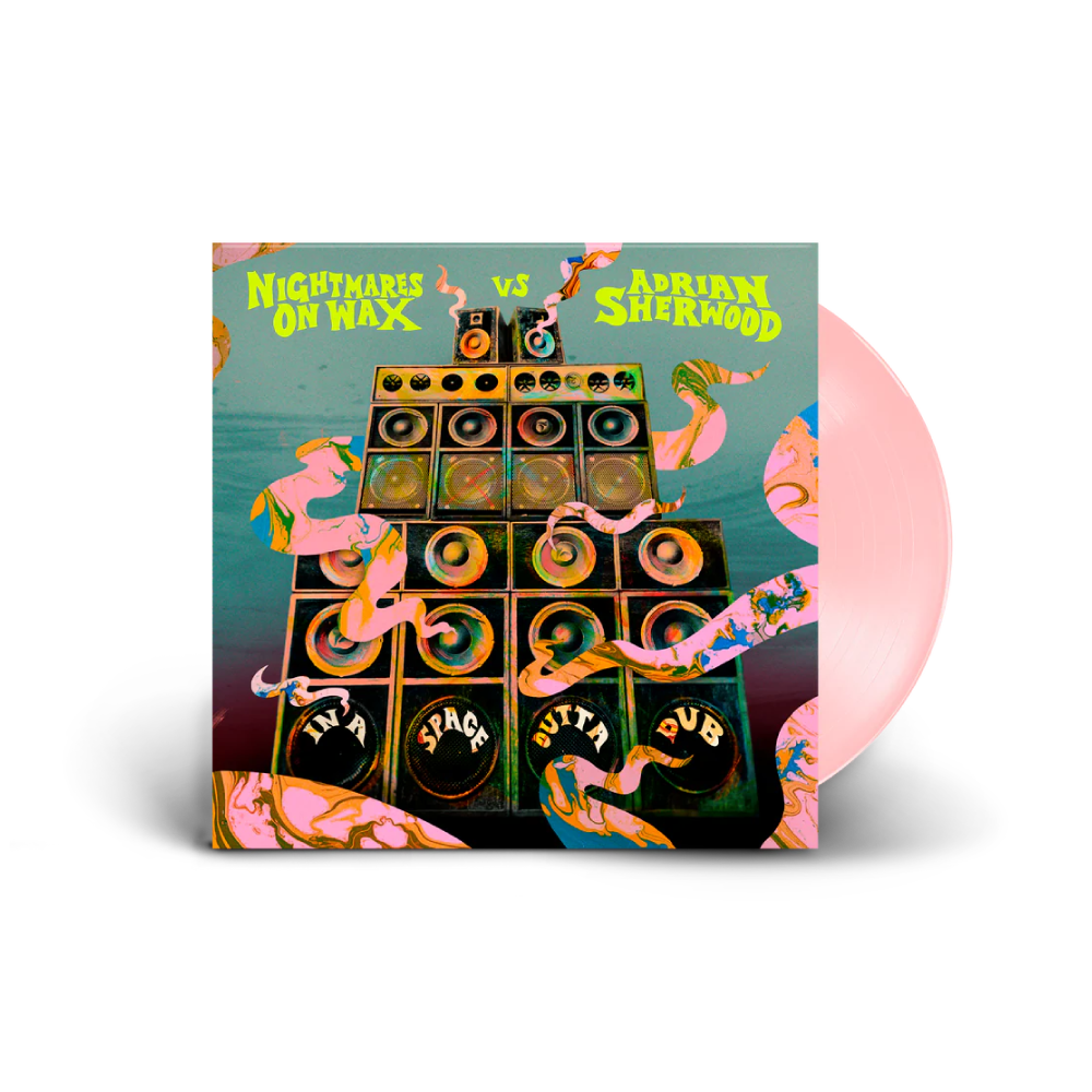 Nightmares on Wax x Adrian Sherwood / In A Space Outta Dub LP Light Rose Vinyl ***PRE-ORDER***
