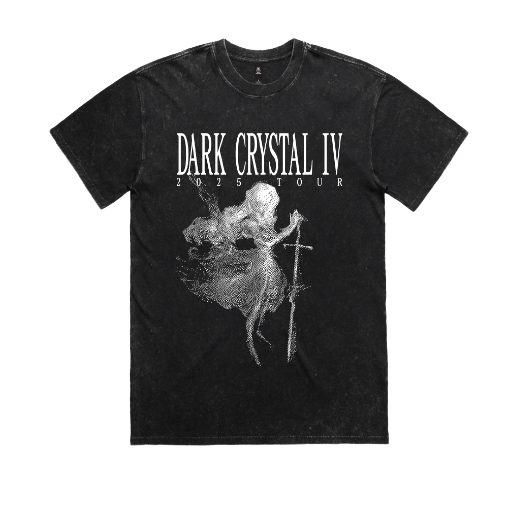 Ninajirachi / Dark Crystal Tour 2025 Black T-Shirt – sound Ninajirachi / Dark Crystal Tour 2025 Black T-Shirt – sound