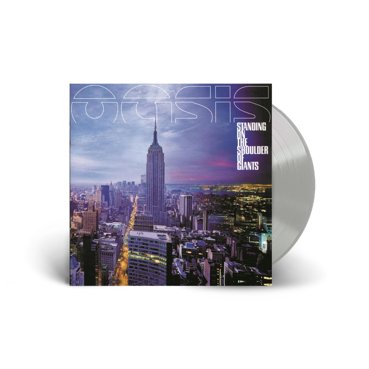 Oasis / Standing On The Shoulder Of Giants: 25th Anniversary Edition LP Silver Vinyl