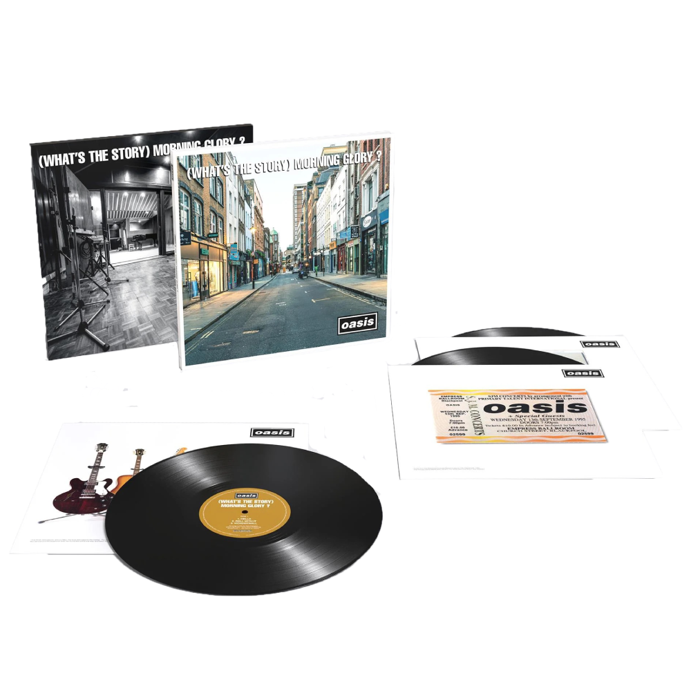 Oasis / (What's The Story) Morning Glory? 3xLP 30th Anniversary Deluxe Black Vinyl