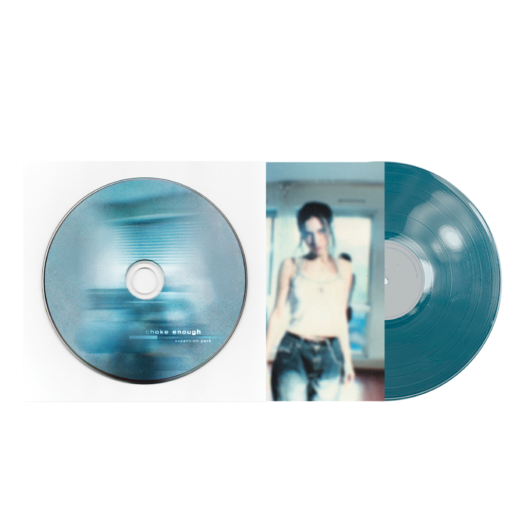 Oklou / choke enough: expansion pack LP Transparent Sea Blue Vinyl ***PRE-ORDER***