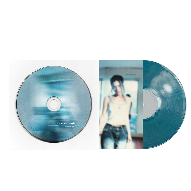 Oklou / choke enough: expansion pack LP Transparent Sea Blue Vinyl ***PRE-ORDER***