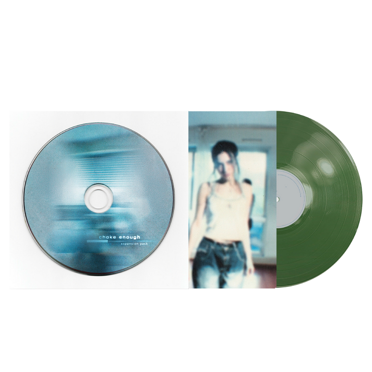Oklou / choke enough: expansion pack LP Opaque Olive Green Vinyl ***PRE-ORDER***