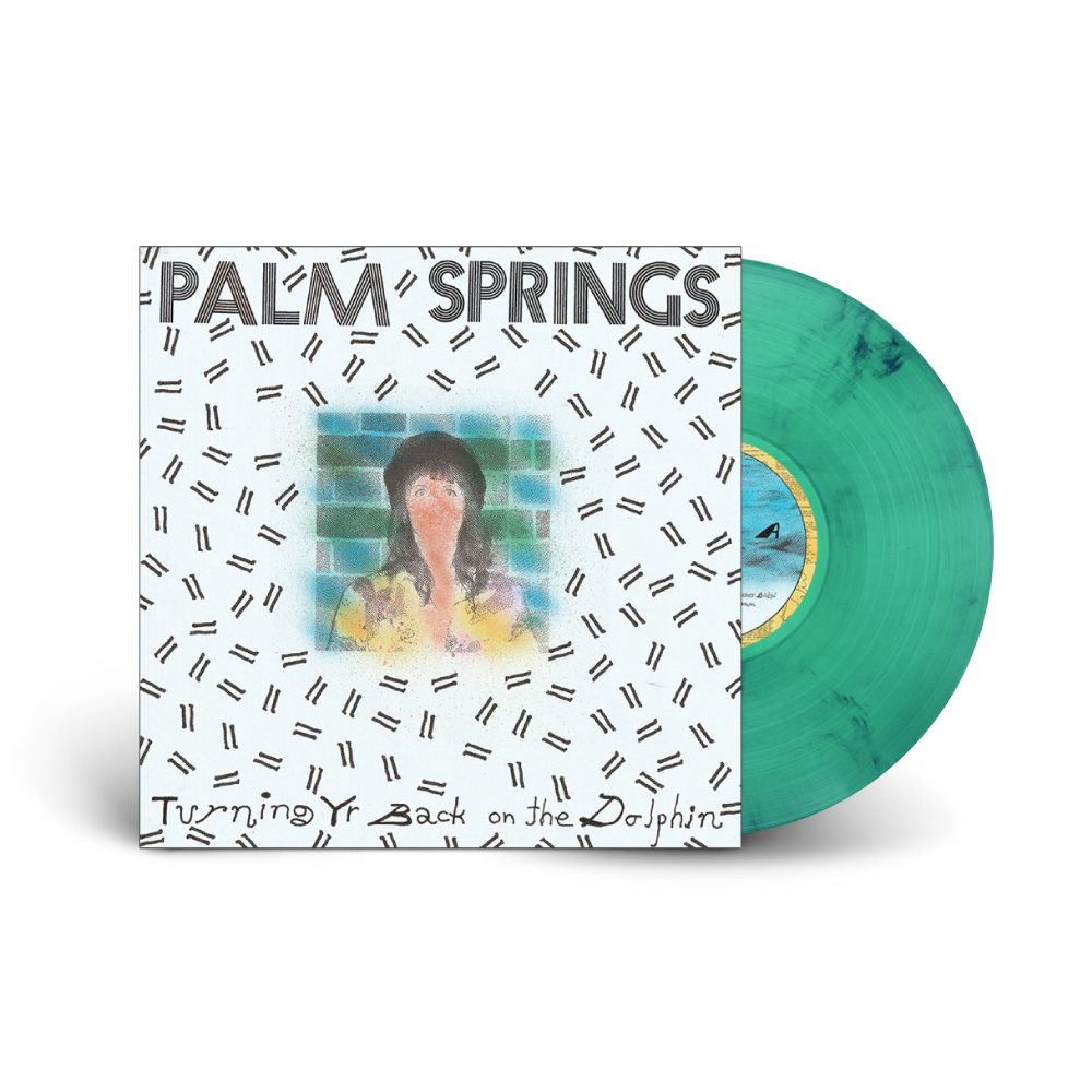 Palm Springs / Turning Yr Back on the Dolphin LP Pond Green Vinyl