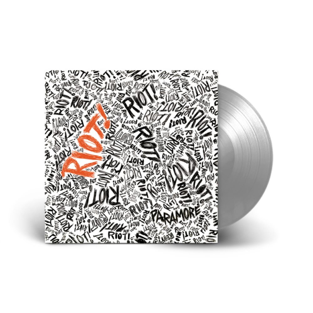 Paramore / Riot! LP Silver Vinyl – sound-merch.com.au
