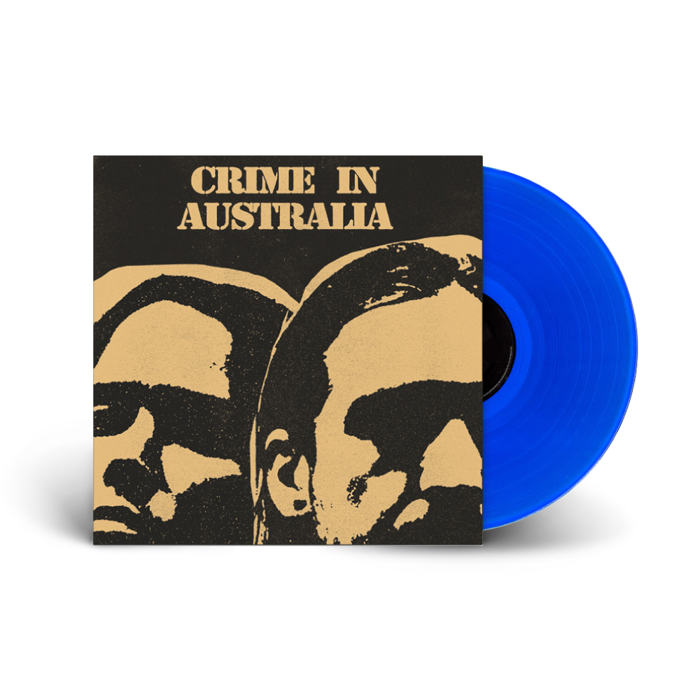 Party Dozen / Crime In Australia LP Ocean Blue Vinyl