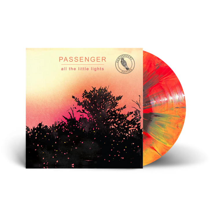 Passenger / All The Little Lights: 10th Anniversary Edition LP Red, Orange & Black Splatter Vinyl