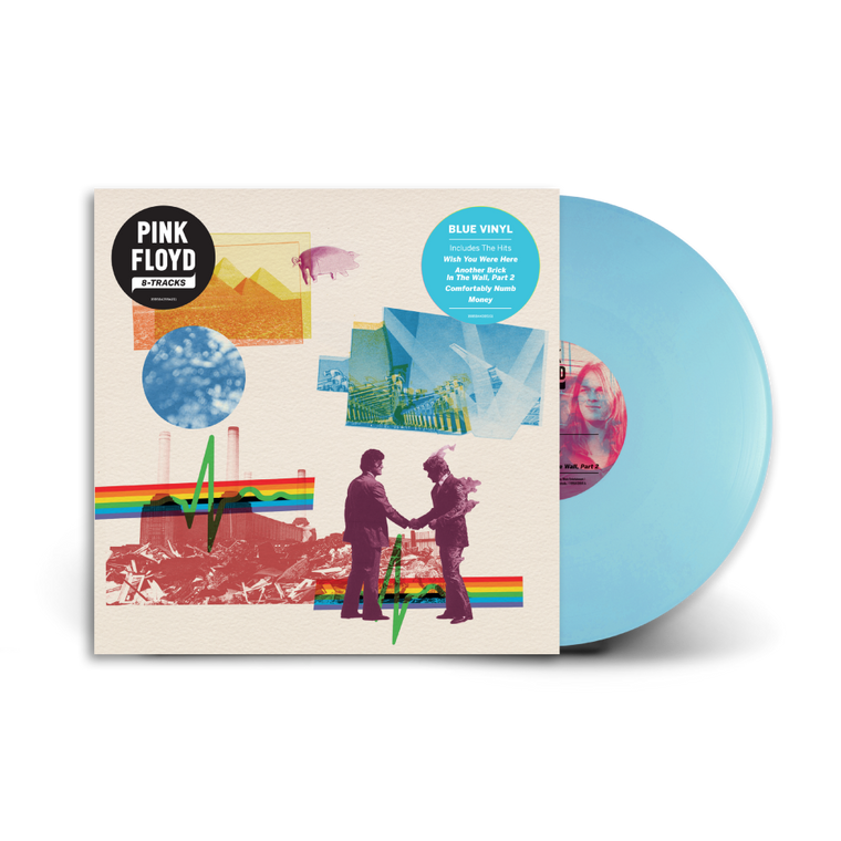 Pink Floyd / 8-TRACKS LP Blue Vinyl
