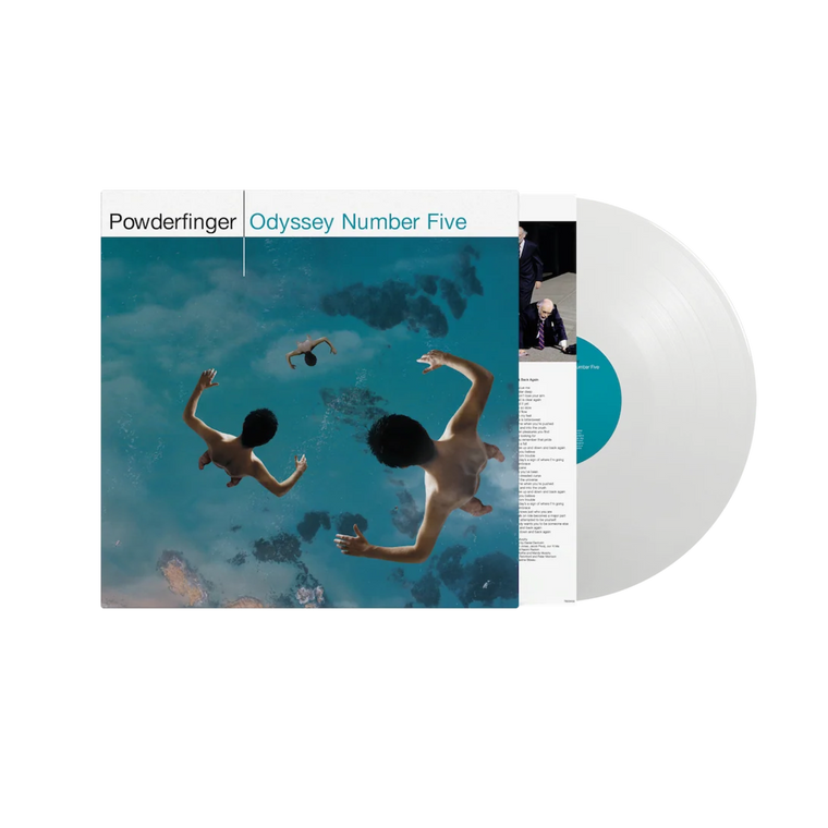 Powderfinger / Odyssey Number Five LP 25th Anniversary Edition Clear Vinyl