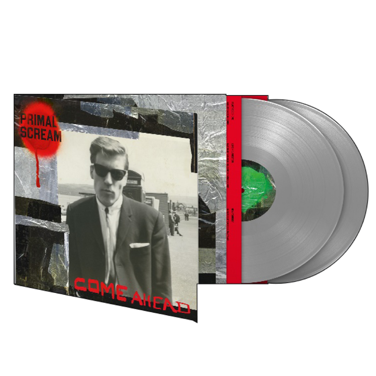 Primal Scream / Come Ahead 2xLP Silver Vinyl