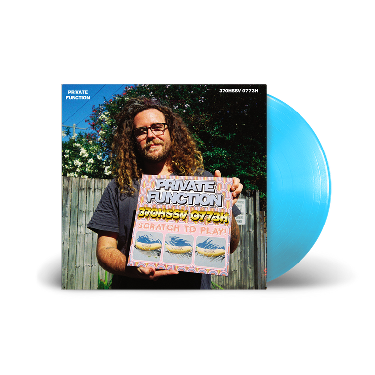 Private Function / 370HSSV 0773H LP Electric Blue Vinyl