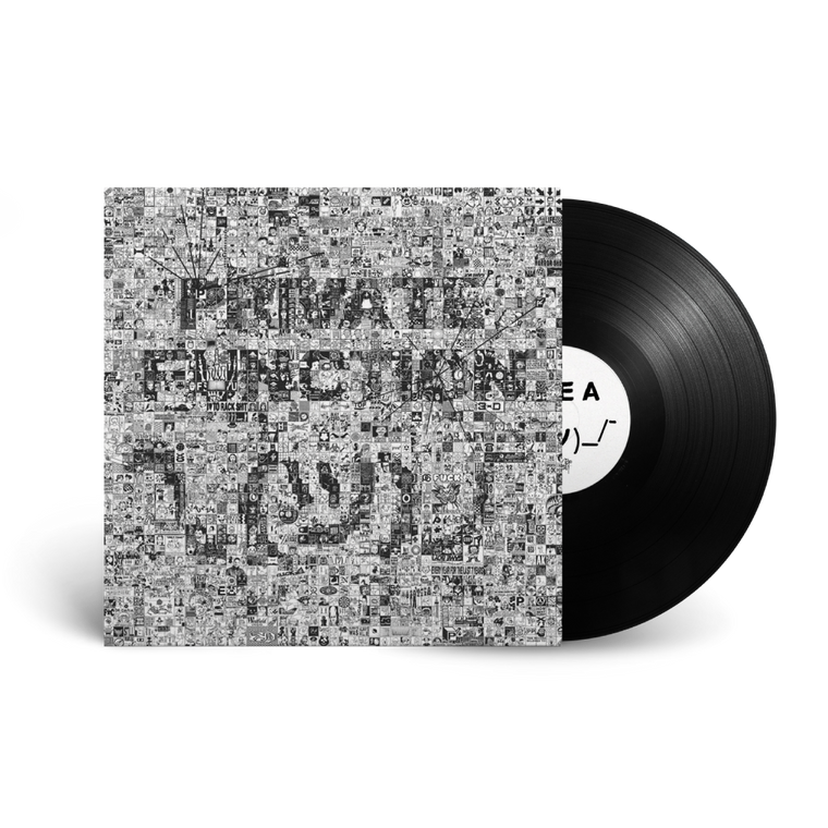 Private Function /  ¯\_(ツ)_/¯  LP 12" Firebombed Tobacconist Black Vinyl