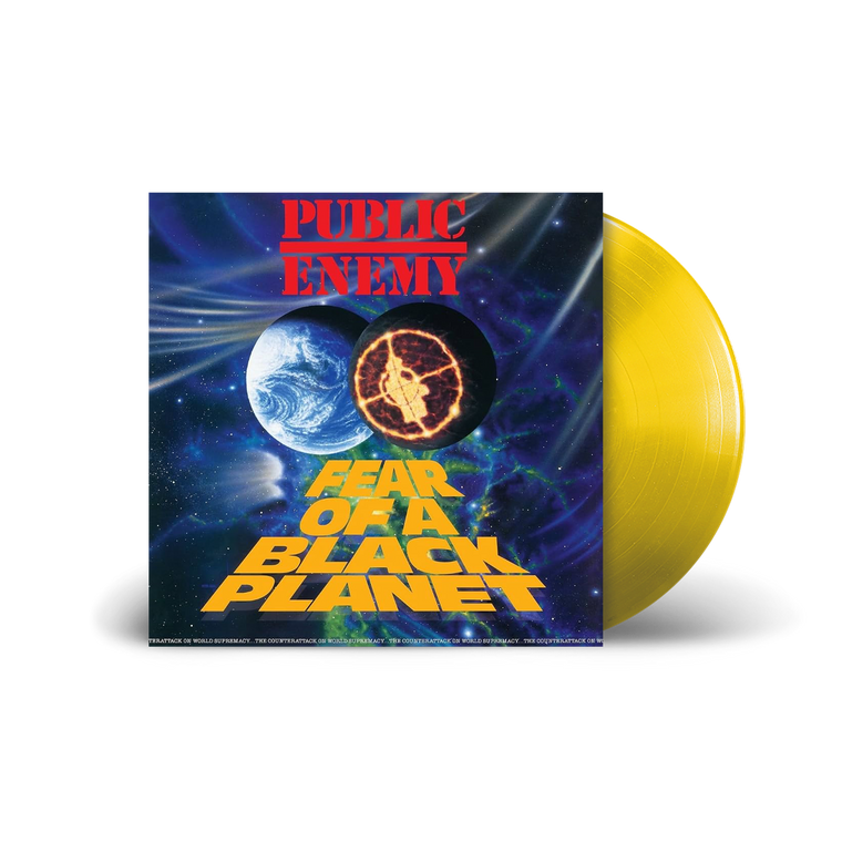Public Enemy / Fear Of A Black Planet LP Yellow Vinyl