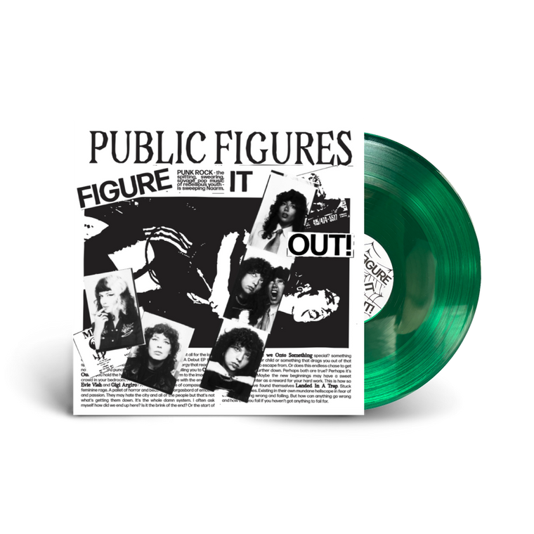 Public Figures / Figure It Out! EP Green Vinyl