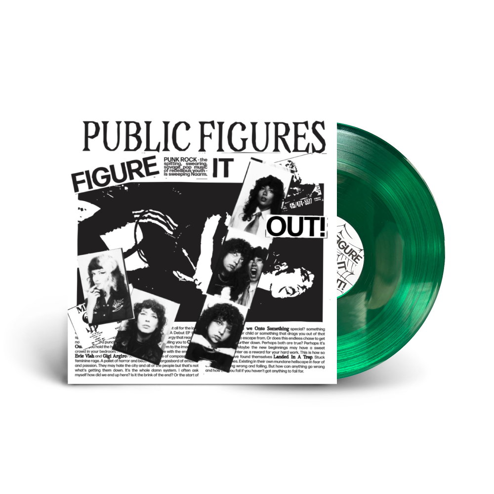 Public Figures / Figure It Out! EP Green Vinyl
