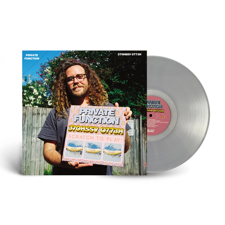 Private Function / 370HSSV 0773H LP Winner Clear Vinyl