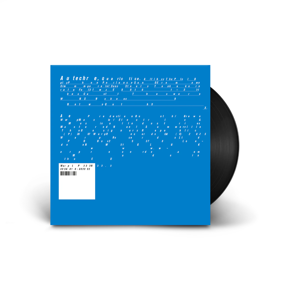 Autechre / Quaristice 2xLP Vinyl