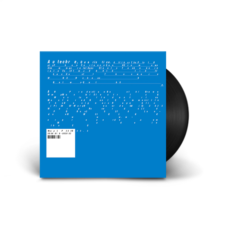 Autechre / Quaristice 2xLP Vinyl