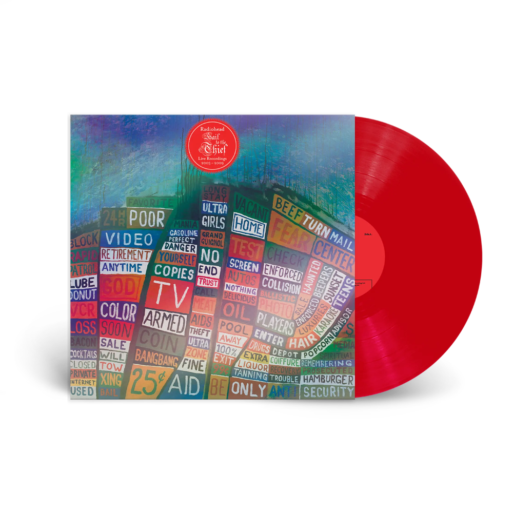 Radiohead / Hail To The Thief: Live Recordings 2003-2009 2xLP Red Vinyl
