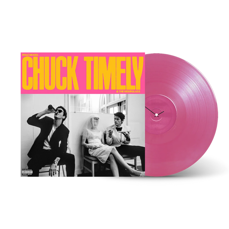 Role Model / Chuck Timely & The Hourglass LP Watermelon Pink Vinyl