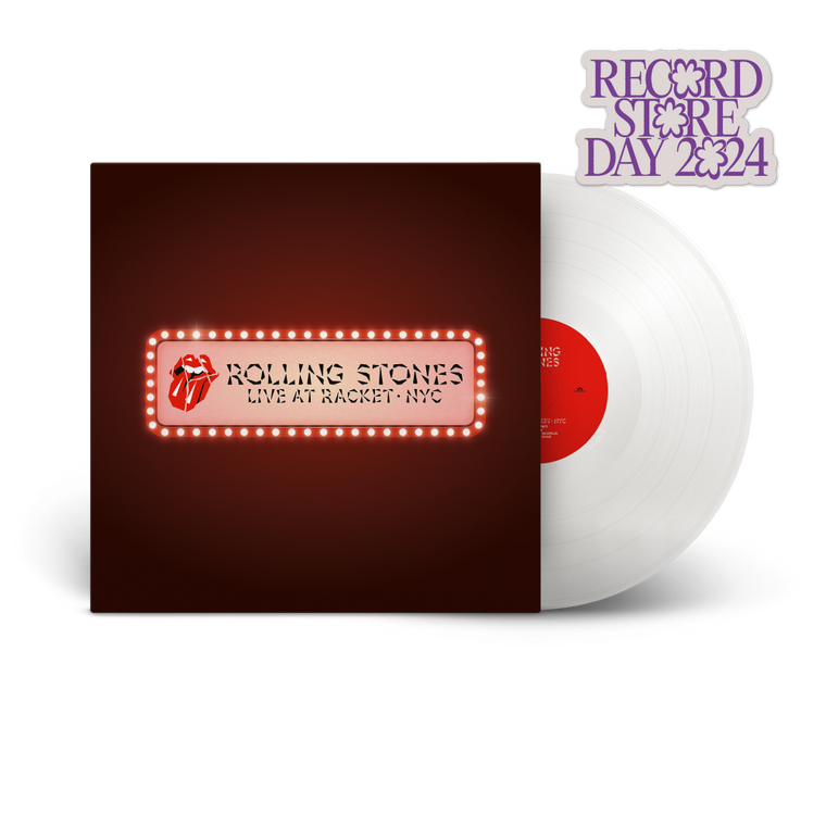 The Rolling Stones / Live at Racket, NYC LP White Vinyl RSD 2024