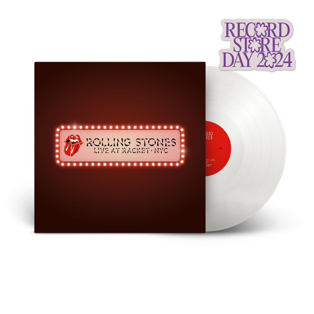 The Rolling Stones / Live at Racket, NYC LP White Vinyl RSD 2024