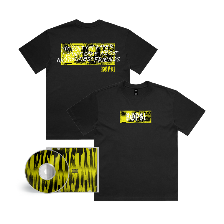 Rops1 / TRISTAN CD & No Deals Black Tee Bundle ***PRE-ORDER***