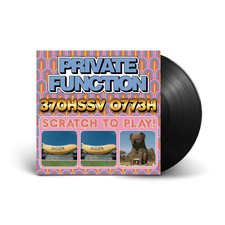 Private Function / 370HSSV 0773H LP Put It On Black Vinyl