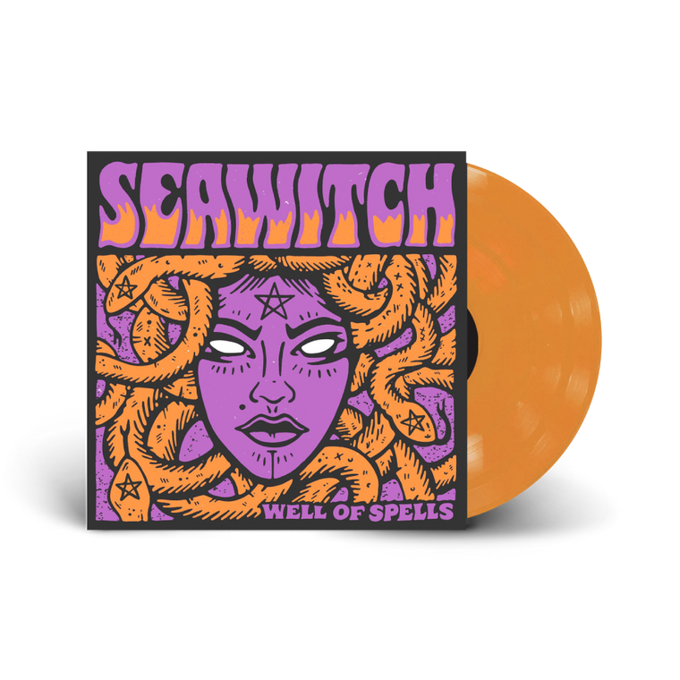 Seawitch / Well Of Spells LP Limited Edition Orange Vinyl