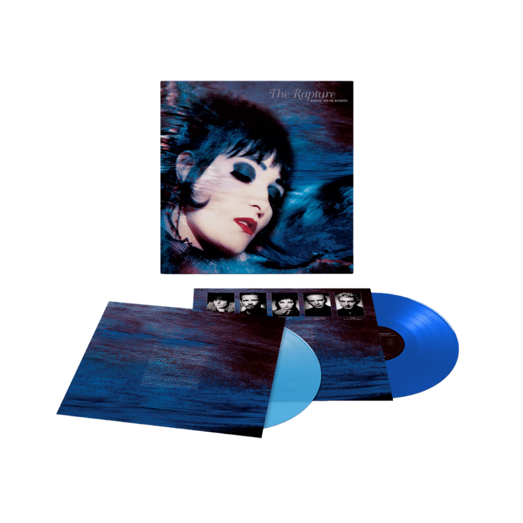 Siouxsie & The Banshees / The Rapture 2xLP Blue Transparent Vinyl