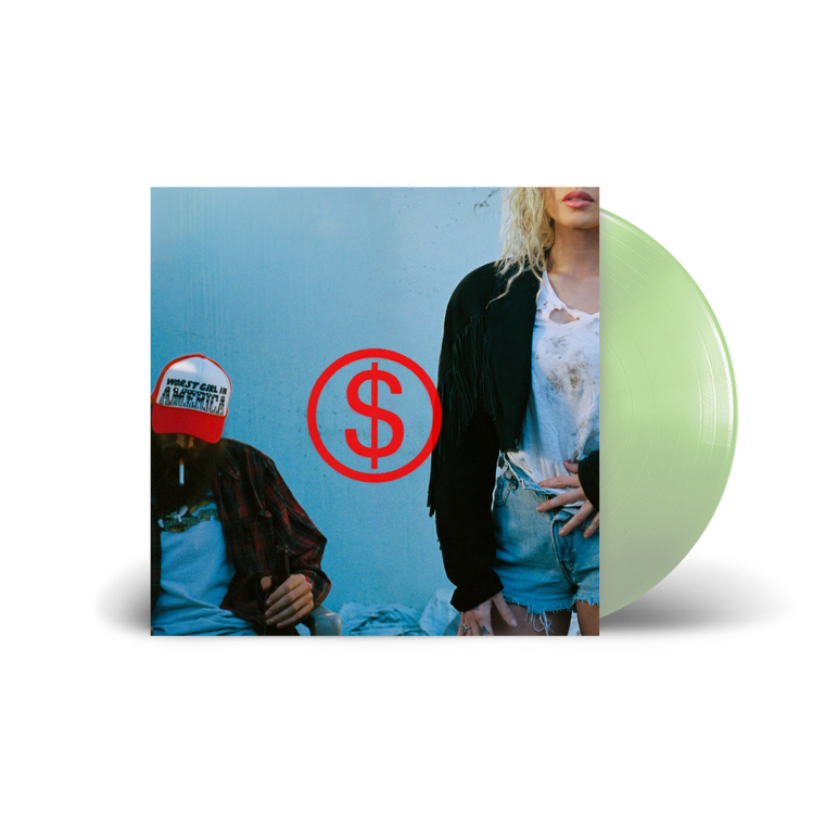 Slayyyter / Wor$t Girl in America LP Coke Bottle Clear Vinyl